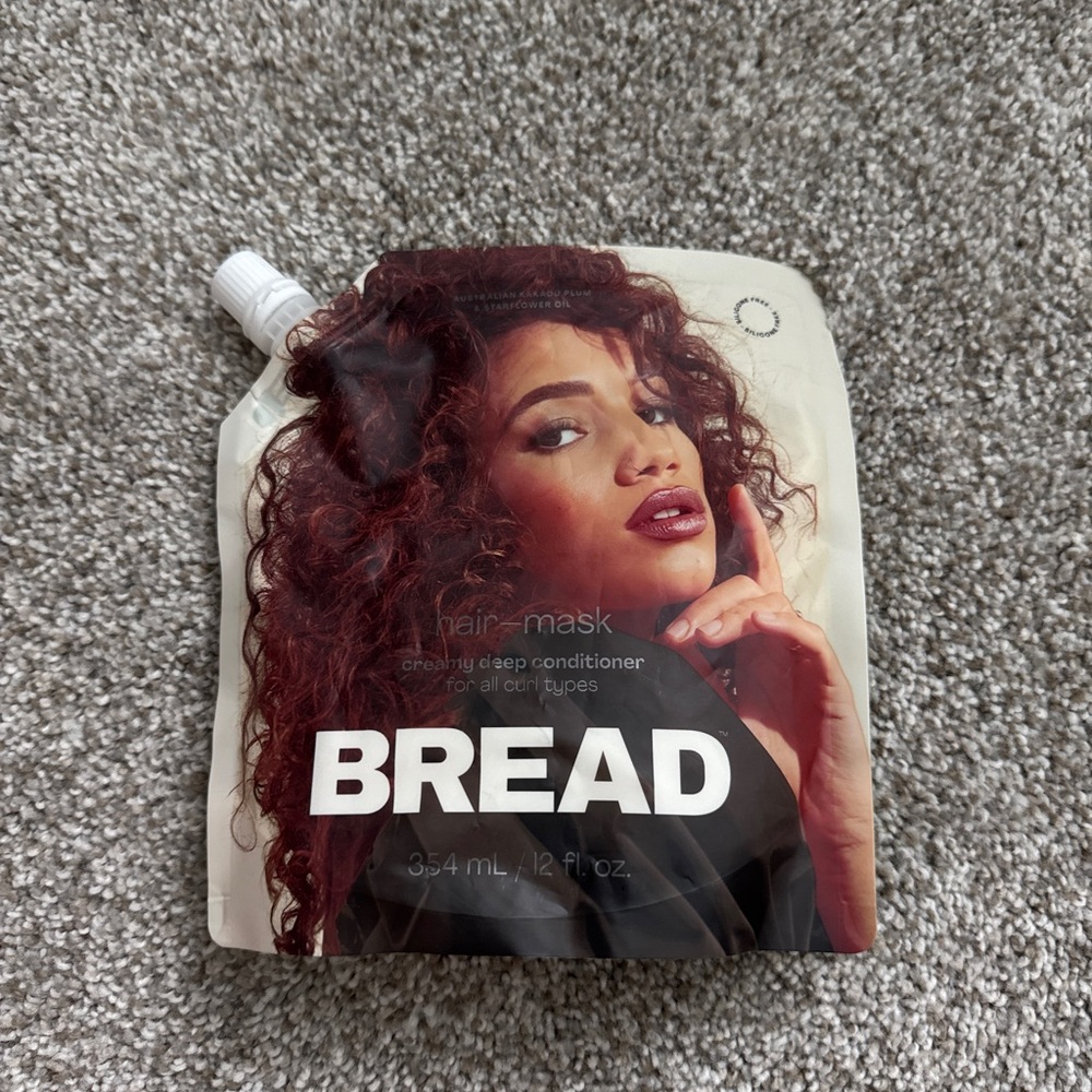 Bread Hair Mask Creamy Deep Conditioner for curly hair 354ml